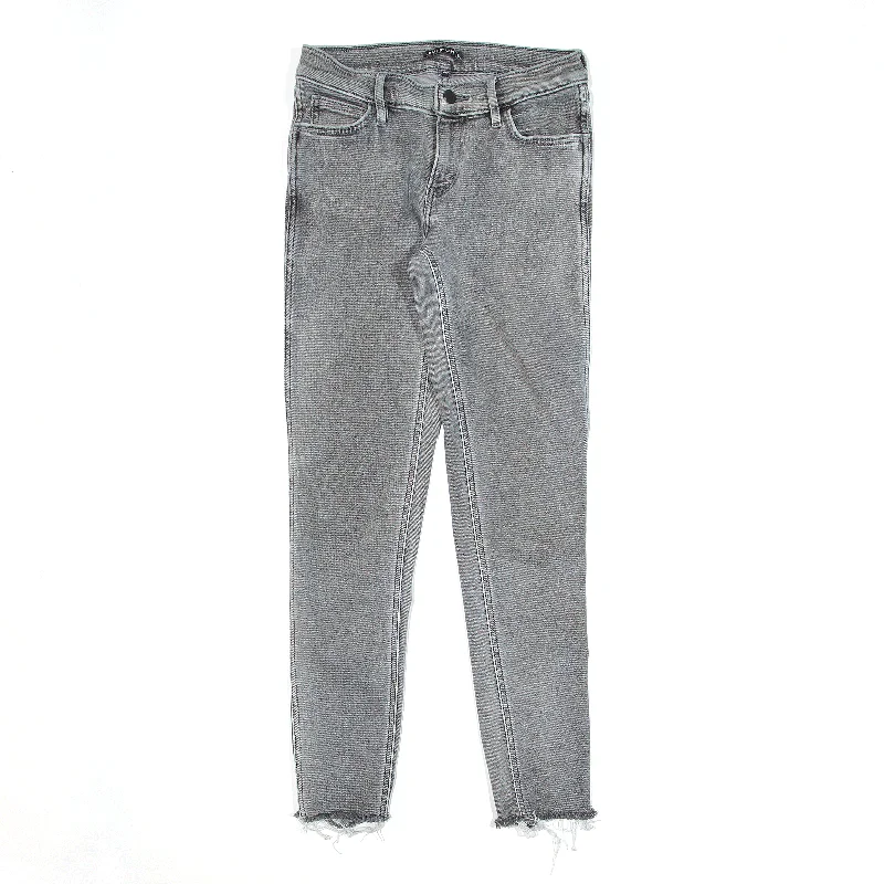 LEVI'S Line 8 Jeans Grey Denim Slim Skinny Womens W26 L27