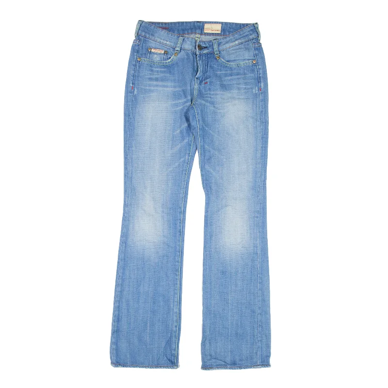 CALVIN KLEIN Jeans Blue Denim Slim Bootcut Stone Wash Womens W25 L32