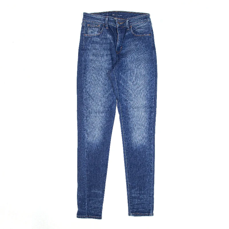 LEVI'S High Rise Blue Denim Slim Skinny Jeans Womens W26 L29