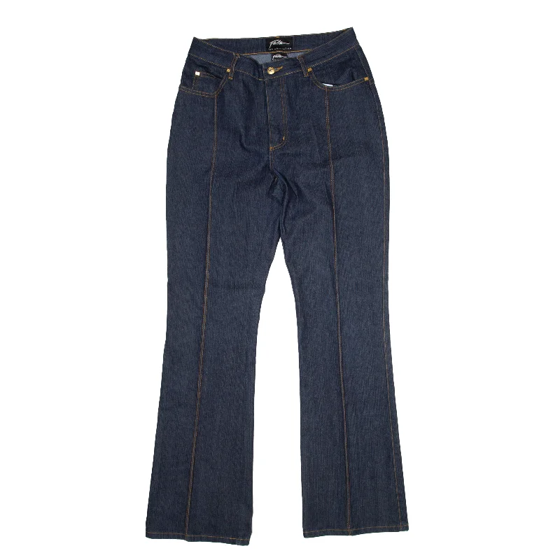 FUBU The Collection Jeans Blue Denim Slim Bootcut Womens W29 L32