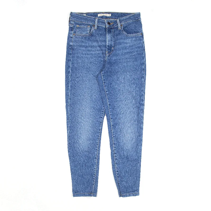 LEVI'S High Rise BIG E Blue Denim Slim Skinny Jeans Womens W26 L24
