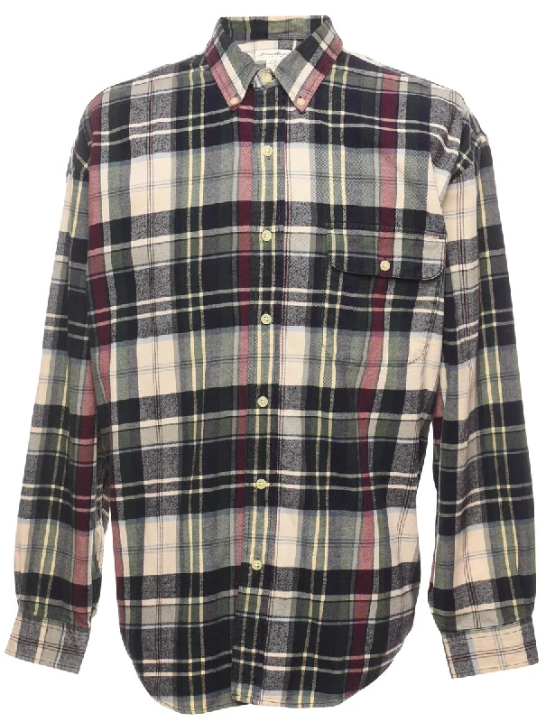 Eddie Bauer Checked Shirt - L