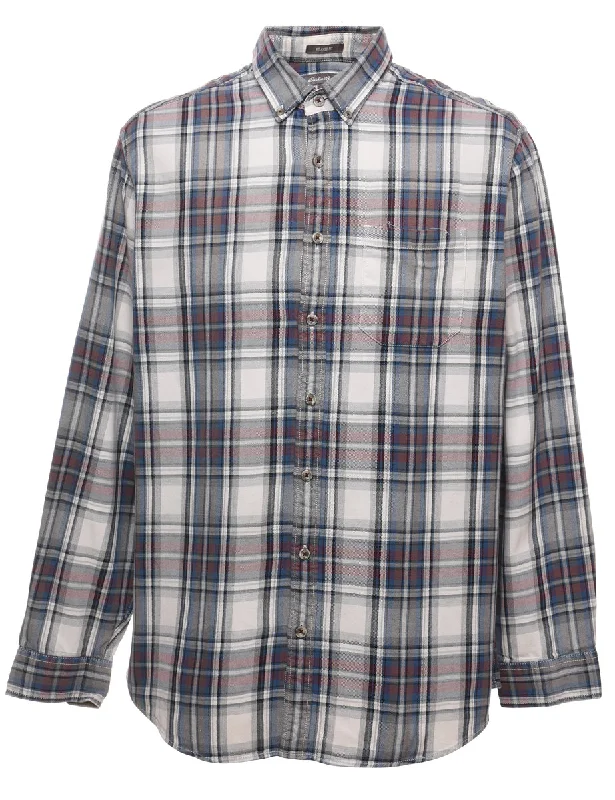 Eddie Bauer Checked Shirt - L
