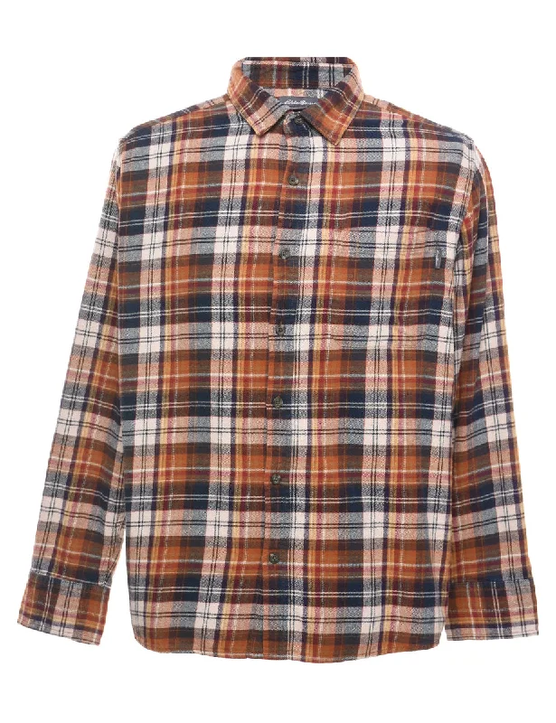 Eddie Bauer Checked Shirt - L