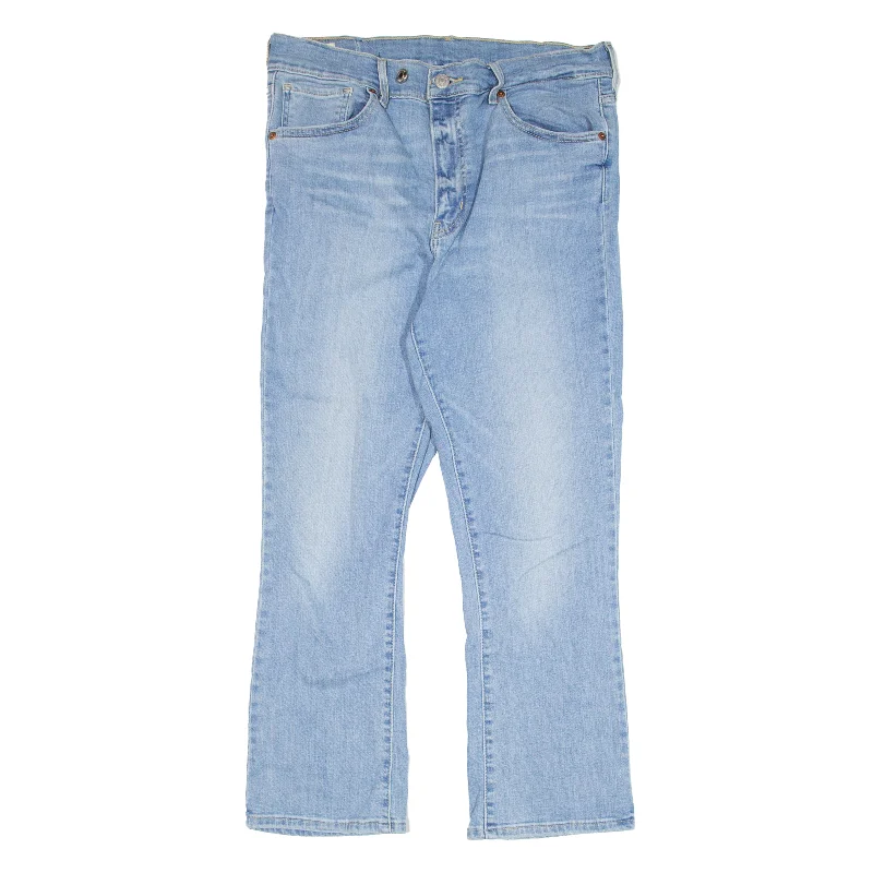 LEVI'S Big E Jeans Blue Denim Slim Bootcut Stone Wash Womens W31 L24