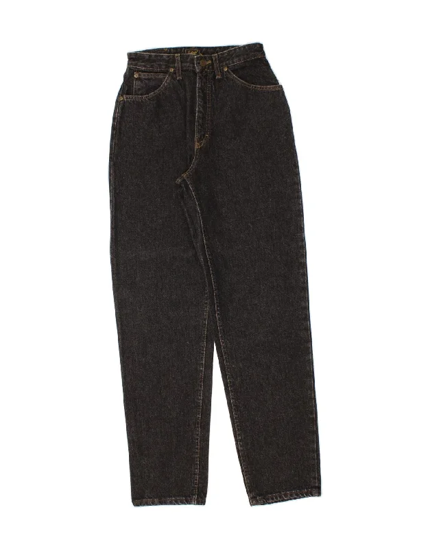 LEE Womens Tapered Jeans W30 L32 Grey Cotton