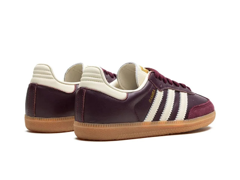 Adidas Samba OG ""Maroon Gold Metallic""