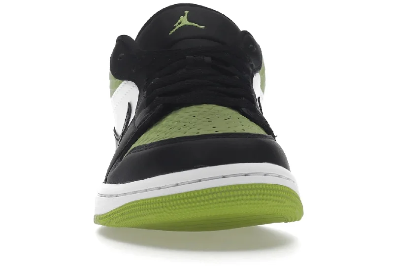 Air Jordan 1 Low Snakeskin Vivid Green