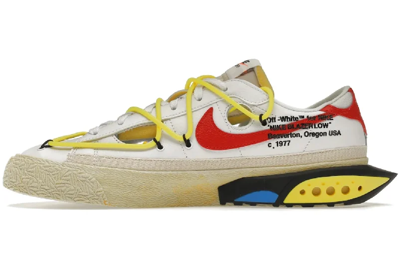 Blazer Low x Off-White University Red