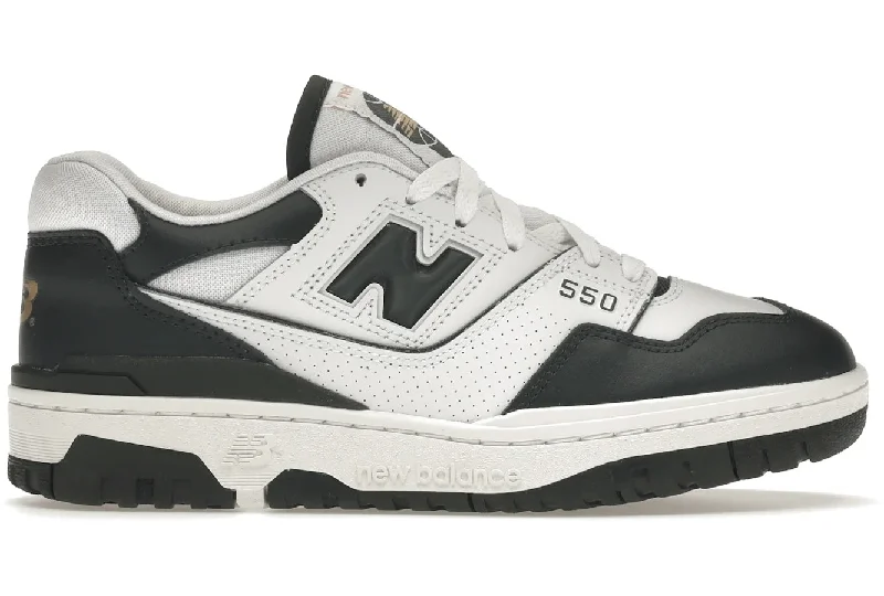 New Balance 550 White Dark Green