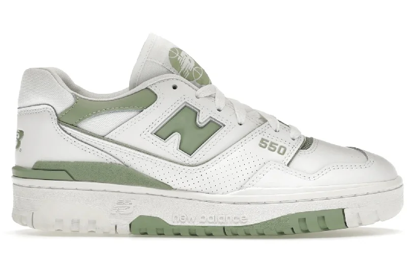 New Balance 550 White Mint Green