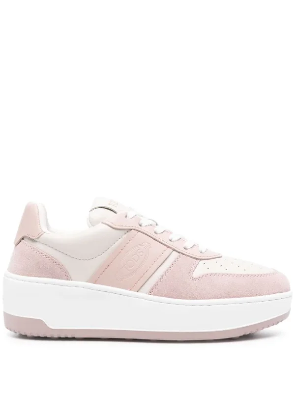 Tod'S Leather Platform Sneakers