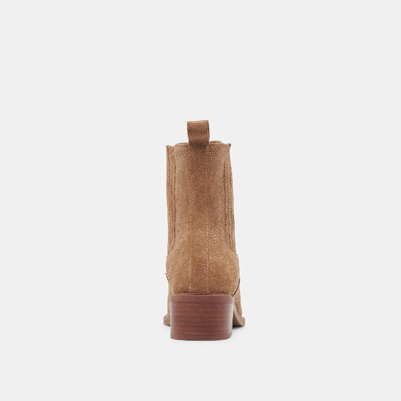 BRYLEE H2O BOOTIES MUSHROOM SUEDE