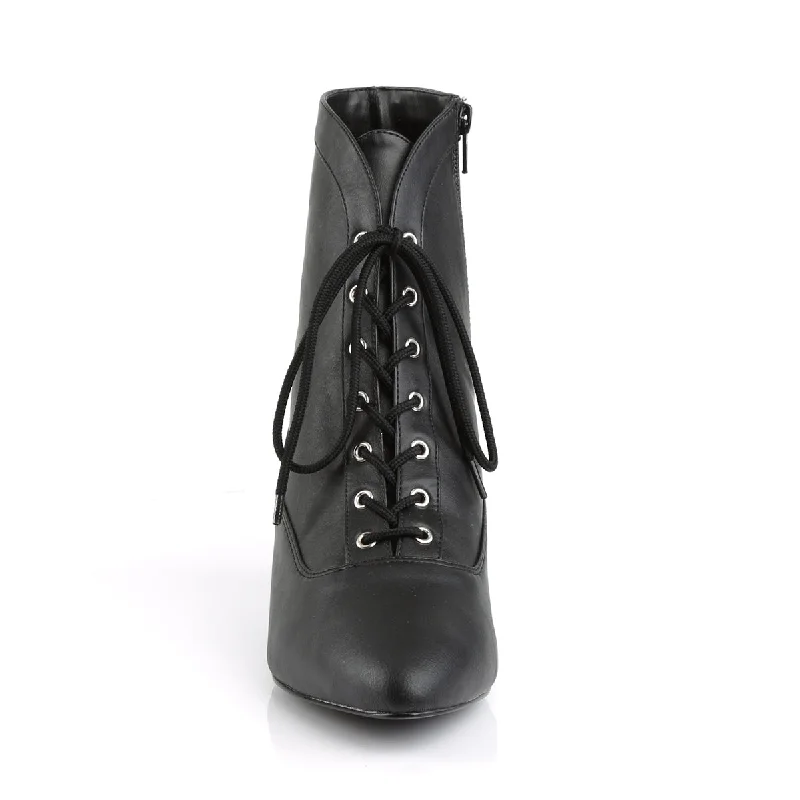 Large Size Victorian Boots Black