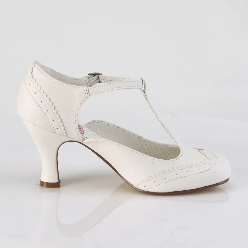 Flapper Wedding Shoes White