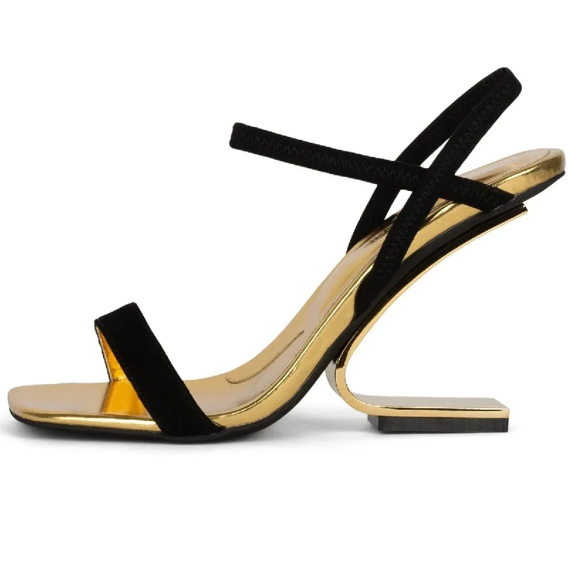 Jeffrey Campbell Geometric Heel Sandal