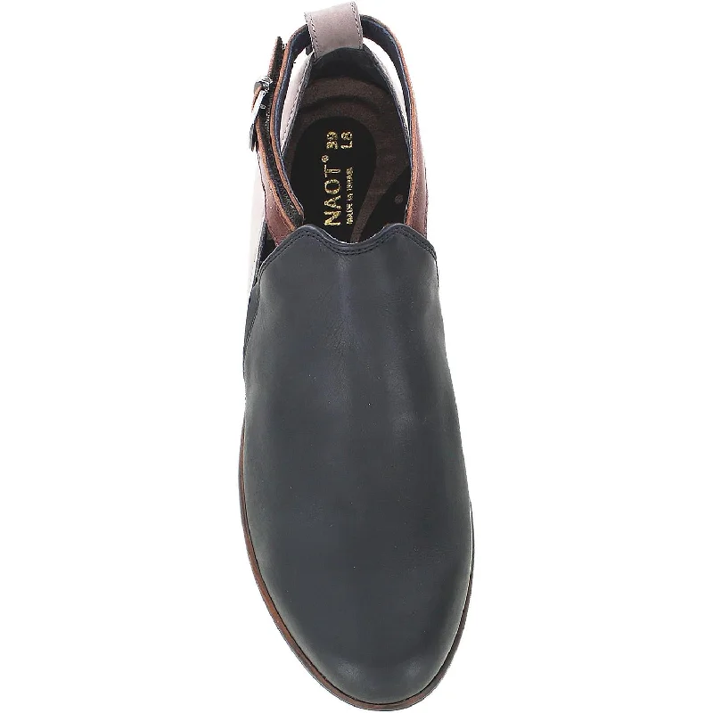 Women's Naot Kamsin Jet Black/Stone Leather/Nubuck