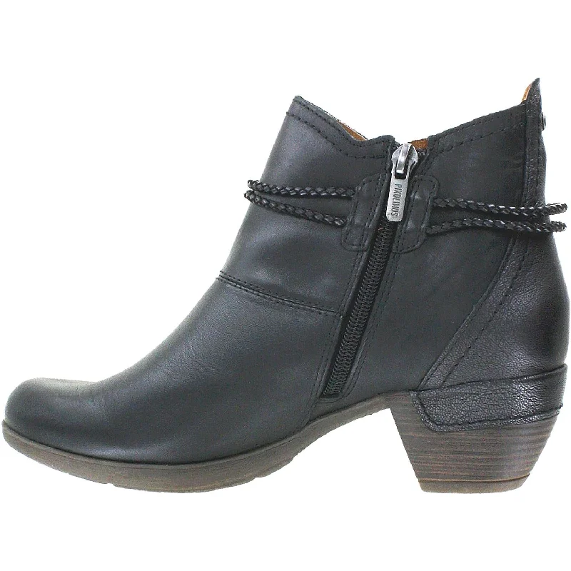 Women's Pikolinos Rotterdam 902-8775 Black Leather