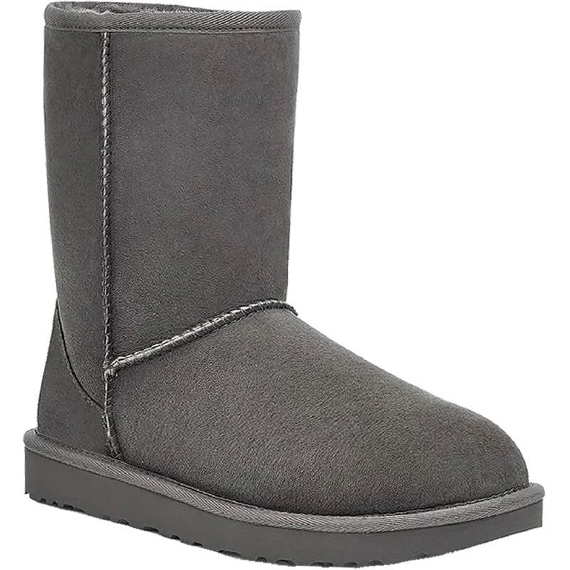 Women's UGG Classic Short II Grey Sheepskin