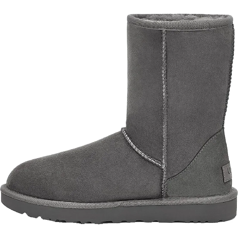 Women's UGG Classic Short II Grey Sheepskin