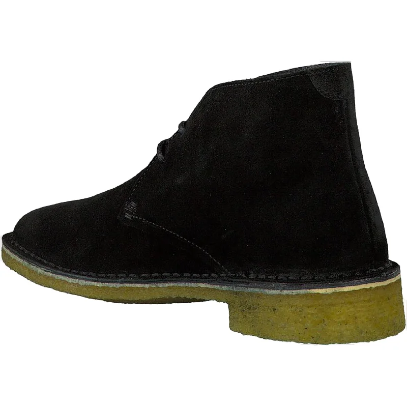 Women's Clarks Friya Desert Black Suede