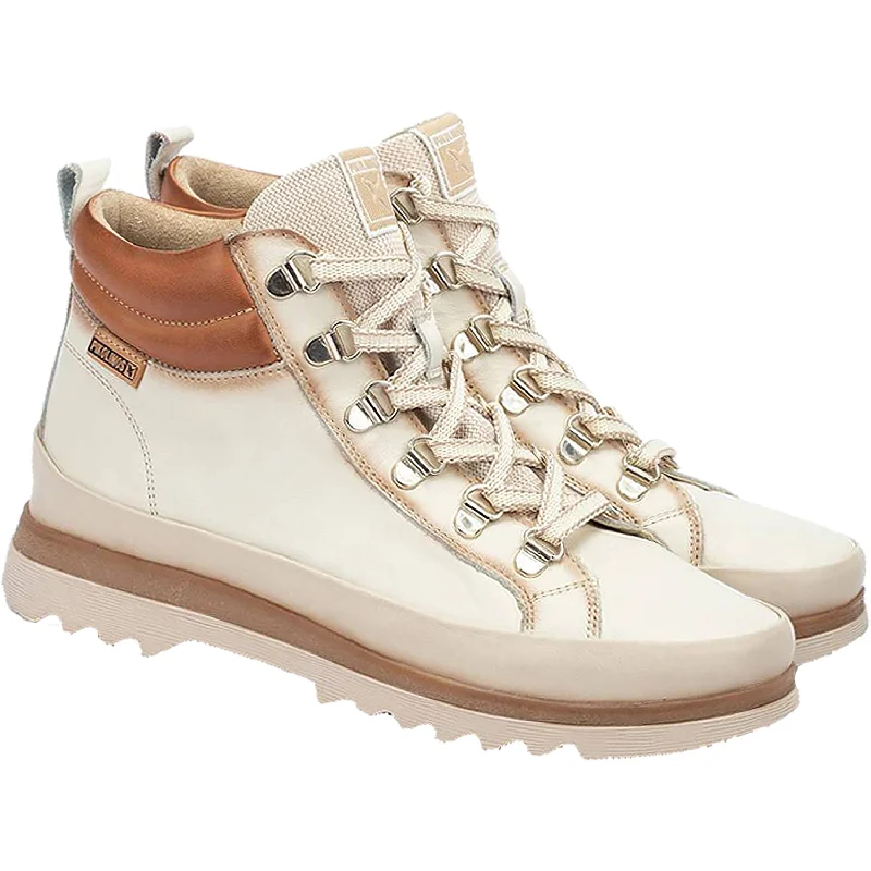 Women's Pikolinos Vigo W3W-8564 Nata Leather