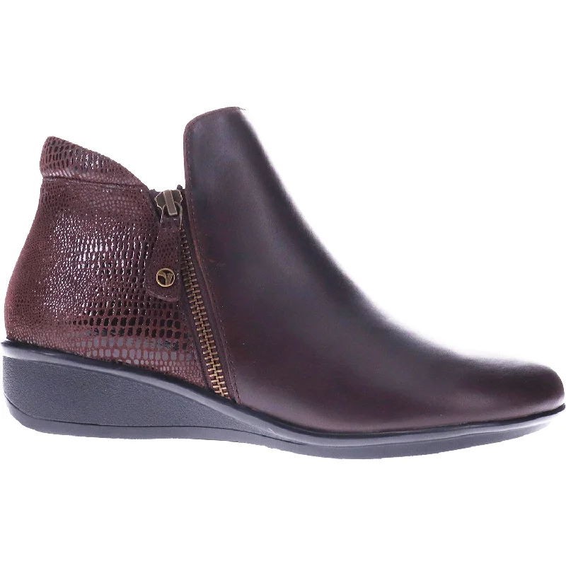 Women's Revere Damascus Espresso Lizard Leather