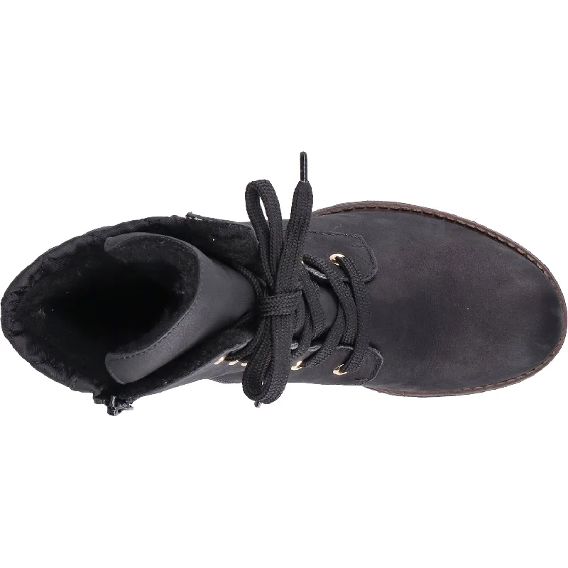 Women's Rieker 78523-01 Payton Black Suede