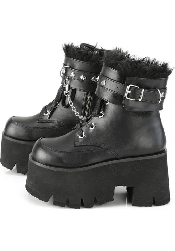 ASHES-57 [Black] | PLATFORM BOOTS [PREORDER]