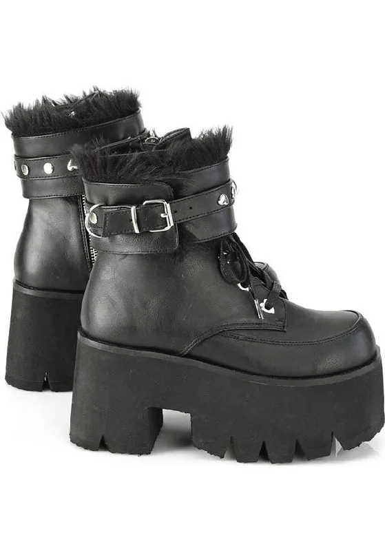 ASHES-57 [Black] | PLATFORM BOOTS [PREORDER]