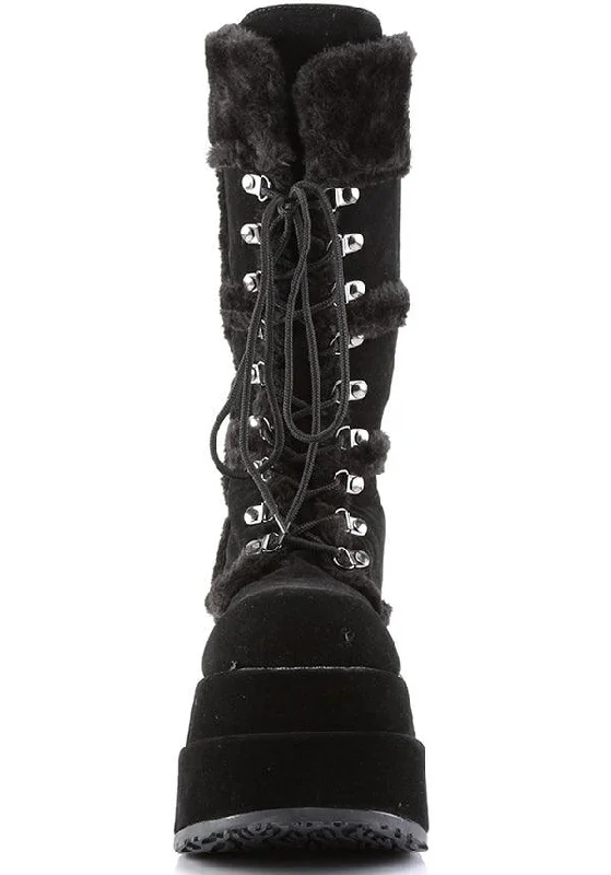 BEAR-202 [Black] | PLATFORM BOOTS [PREORDER]