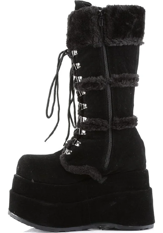 BEAR-202 [Black] | PLATFORM BOOTS [PREORDER]