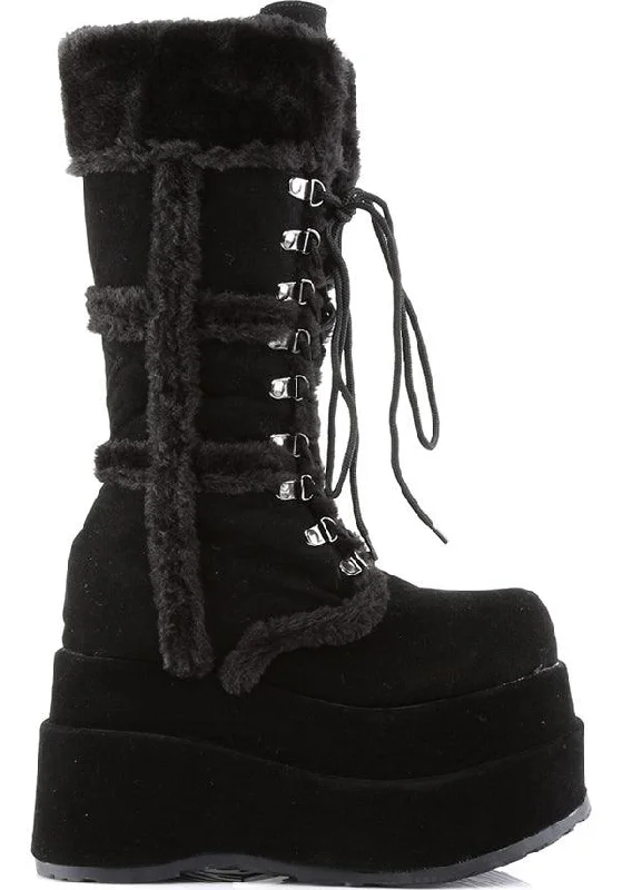 BEAR-202 [Black] | PLATFORM BOOTS [PREORDER]