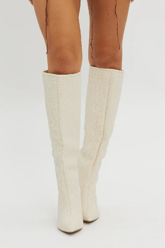 BiLLiNi Jacqueline Boot Alabaster