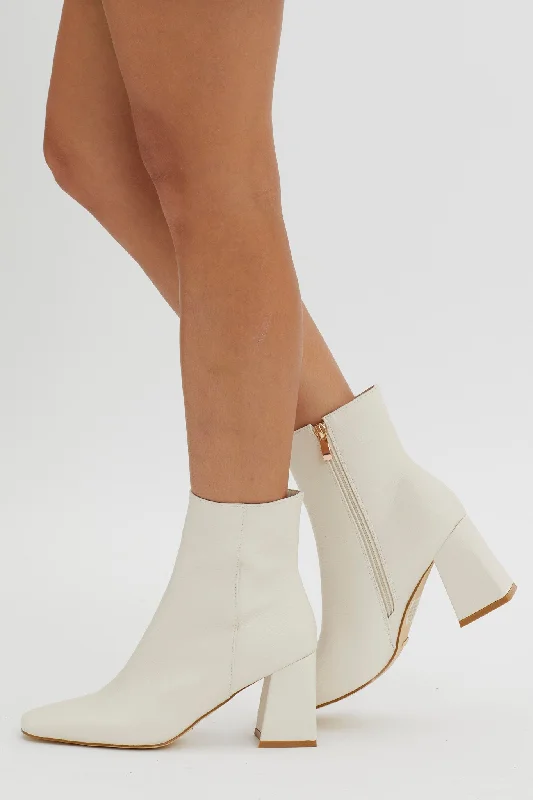 BiLLiNi Odetta Bootie Alabaster