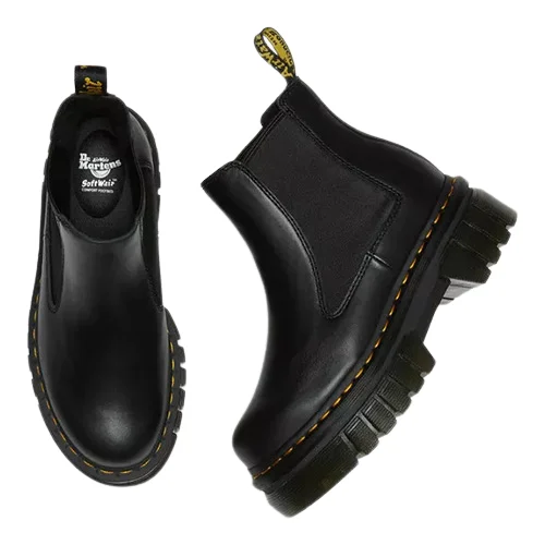 Dr.Martens Platform Chelsea Boots - Audrick-Black