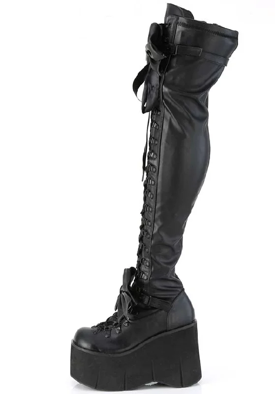 KERA-303 [Black] | PLATFORM BOOTS [PREORDER]