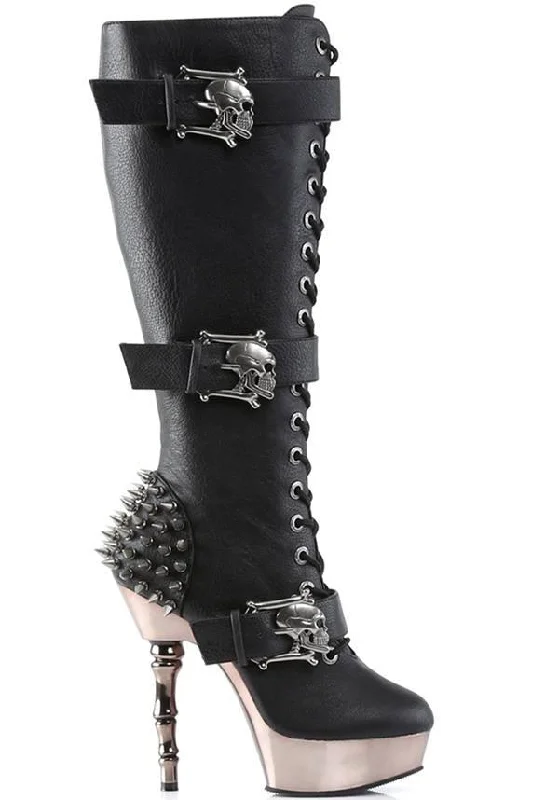 MUERTO-2028 [Black] | PLATFORM BOOTS [PREORDER]