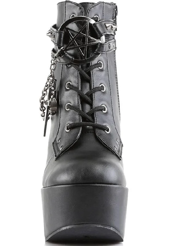 POISON-101 [Black] | PLATFORM BOOTS [PREORDER]