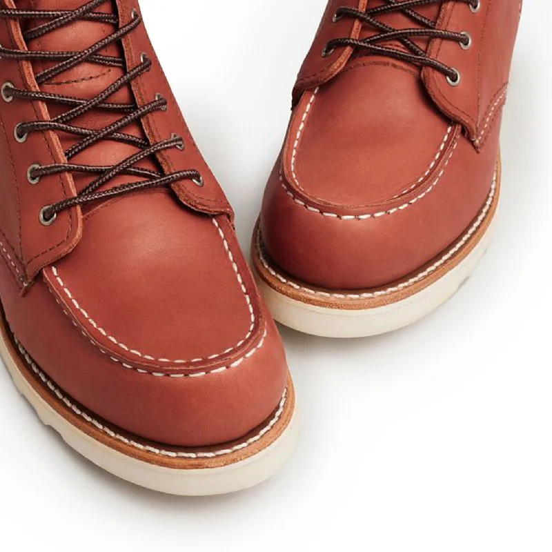 Red Wing Womens 6-Inch Classic Moc Auburn Legacy