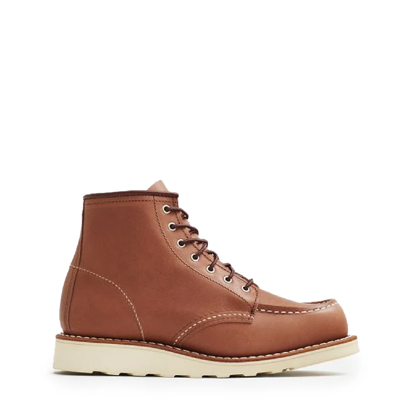 Red Wing Womens 6-Inch Classic Moc Mocha Oro-iginal