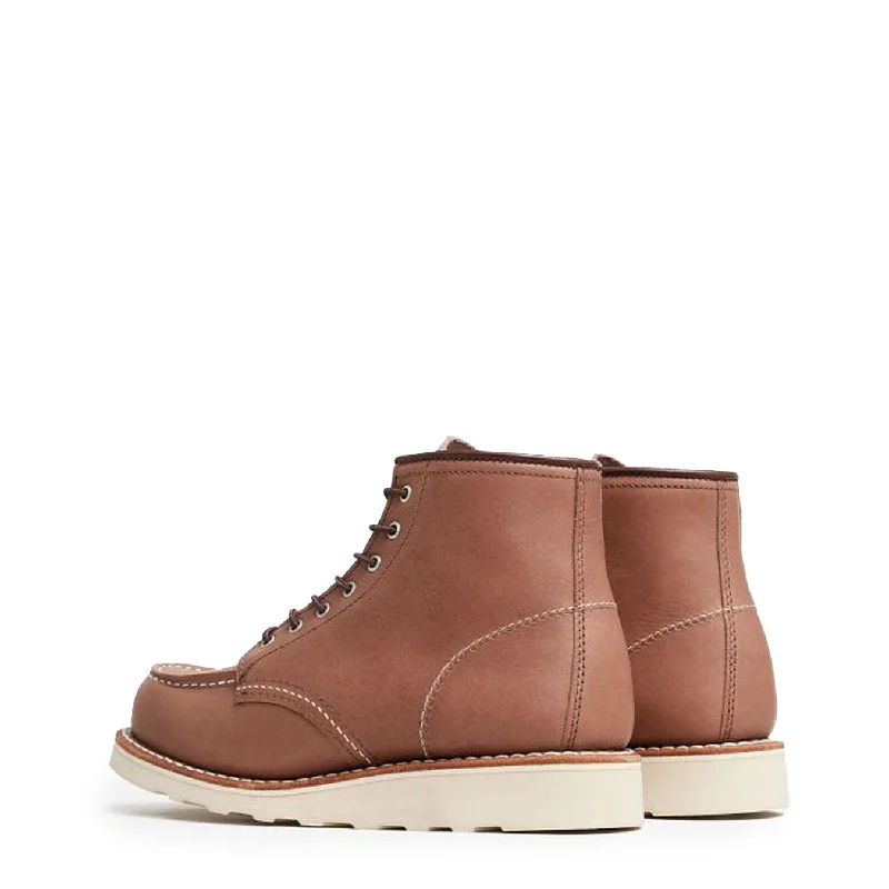 Red Wing Womens 6-Inch Classic Moc Mocha Oro-iginal