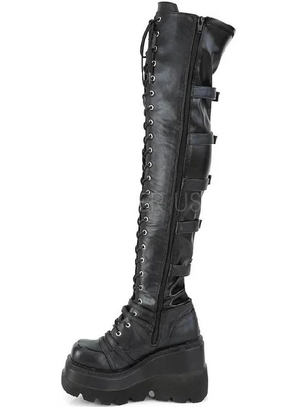 SHAKER-350 [Black] | PLATFORM BOOTS [PREORDER]