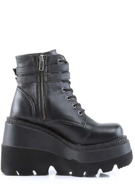 SHAKER-52 [Black] | PLATFORM BOOTS [PREORDER]