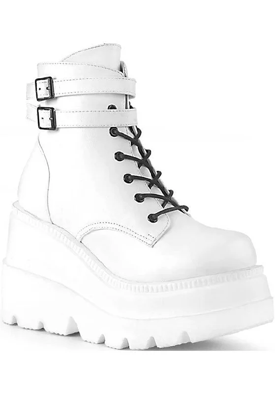 SHAKER-52 [White] | PLATFORM BOOTS [PREORDER]