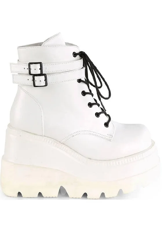 SHAKER-52 [White] | PLATFORM BOOTS [PREORDER]