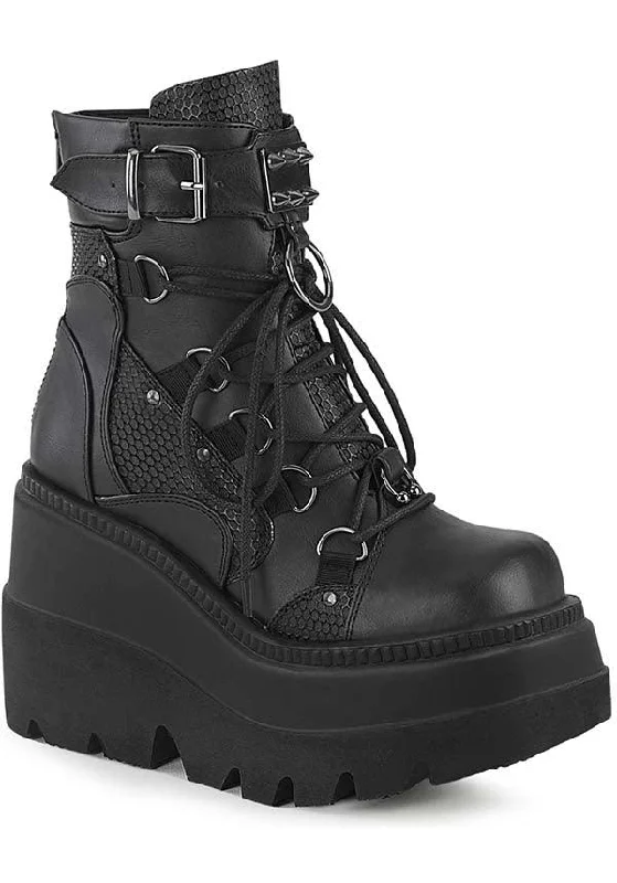 SHAKER-60 [Black] | PLATFORM BOOTS [PREORDER]