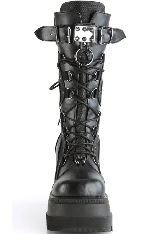 SHAKER-70 [Black] | PLATFORM BOOTS [PREORDER]