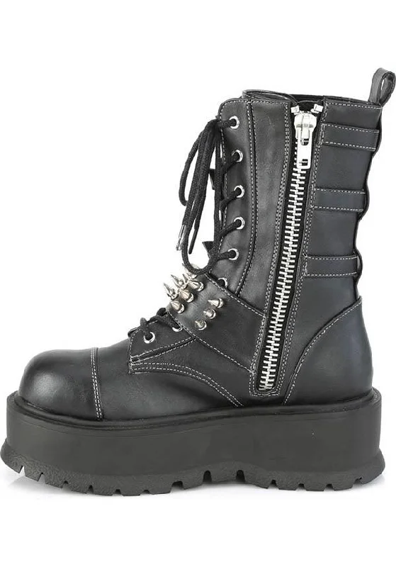 SLACKER-165 [Black] | PLATFORM BOOTS [PREORDER]