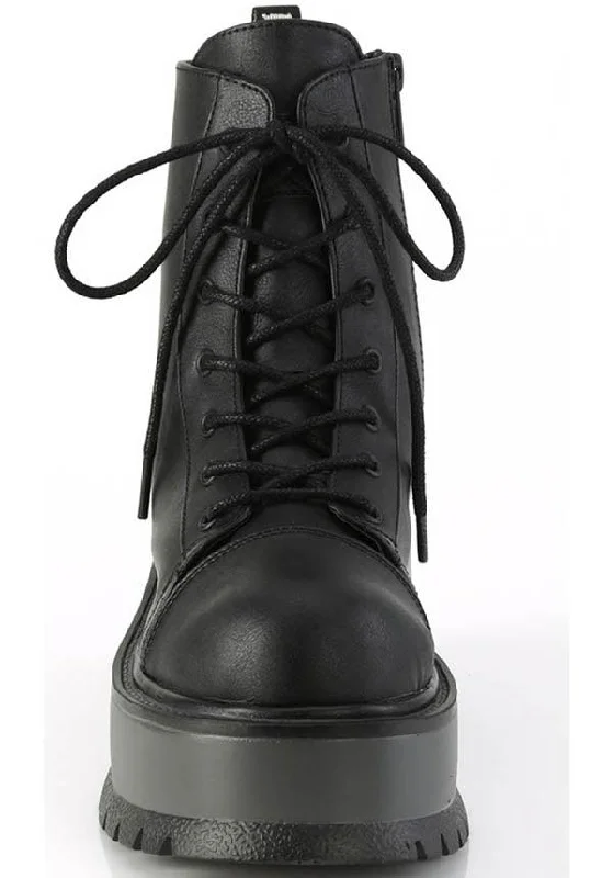 SLACKER-55 [Black] | PLATFORM BOOTS [PREORDER]